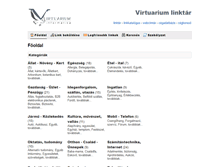 Tablet Screenshot of linktar.virtuarium.hu